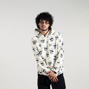 Off-White Skeleton Print Hoodie, Unisex