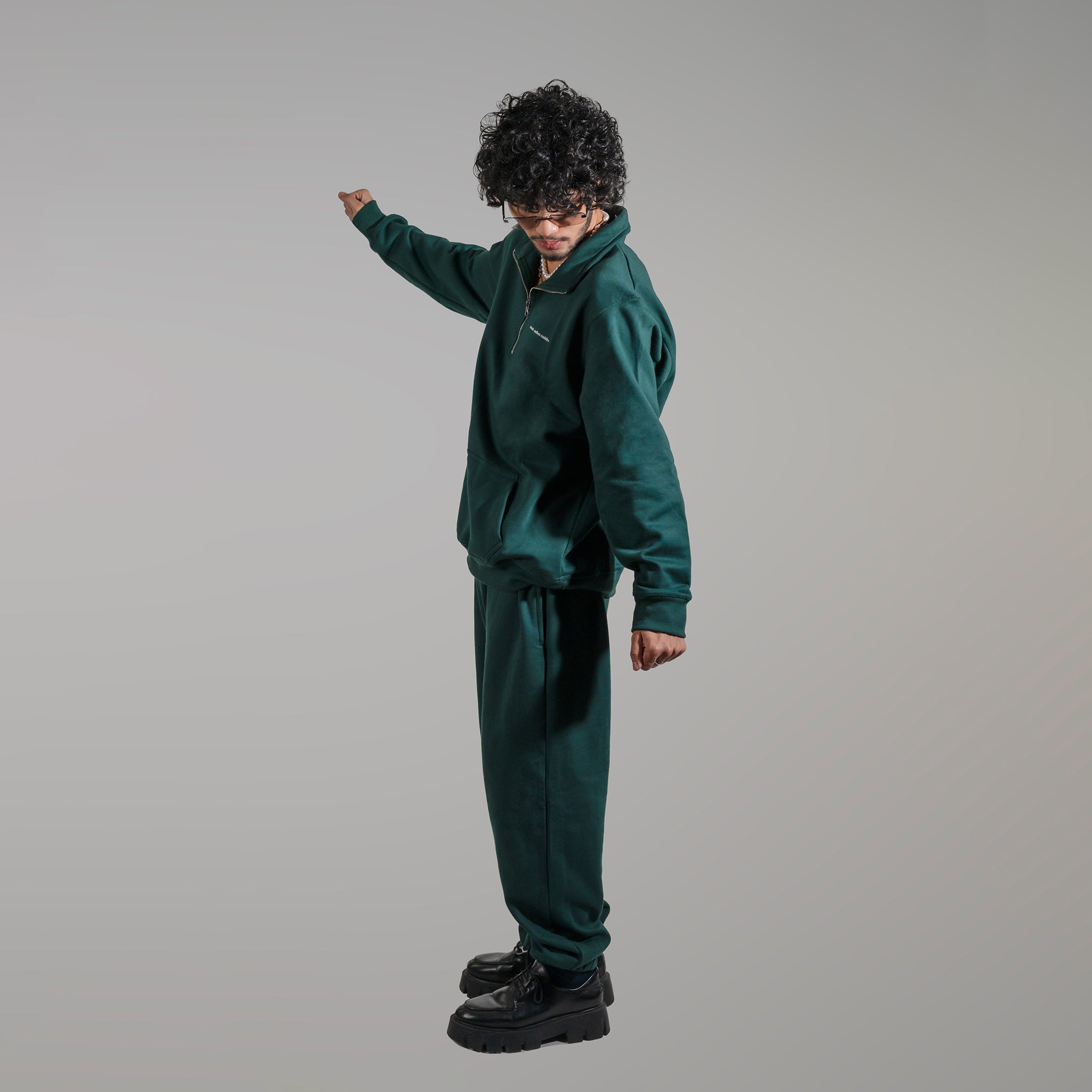 Green Cuddle Coord Set, Unisex