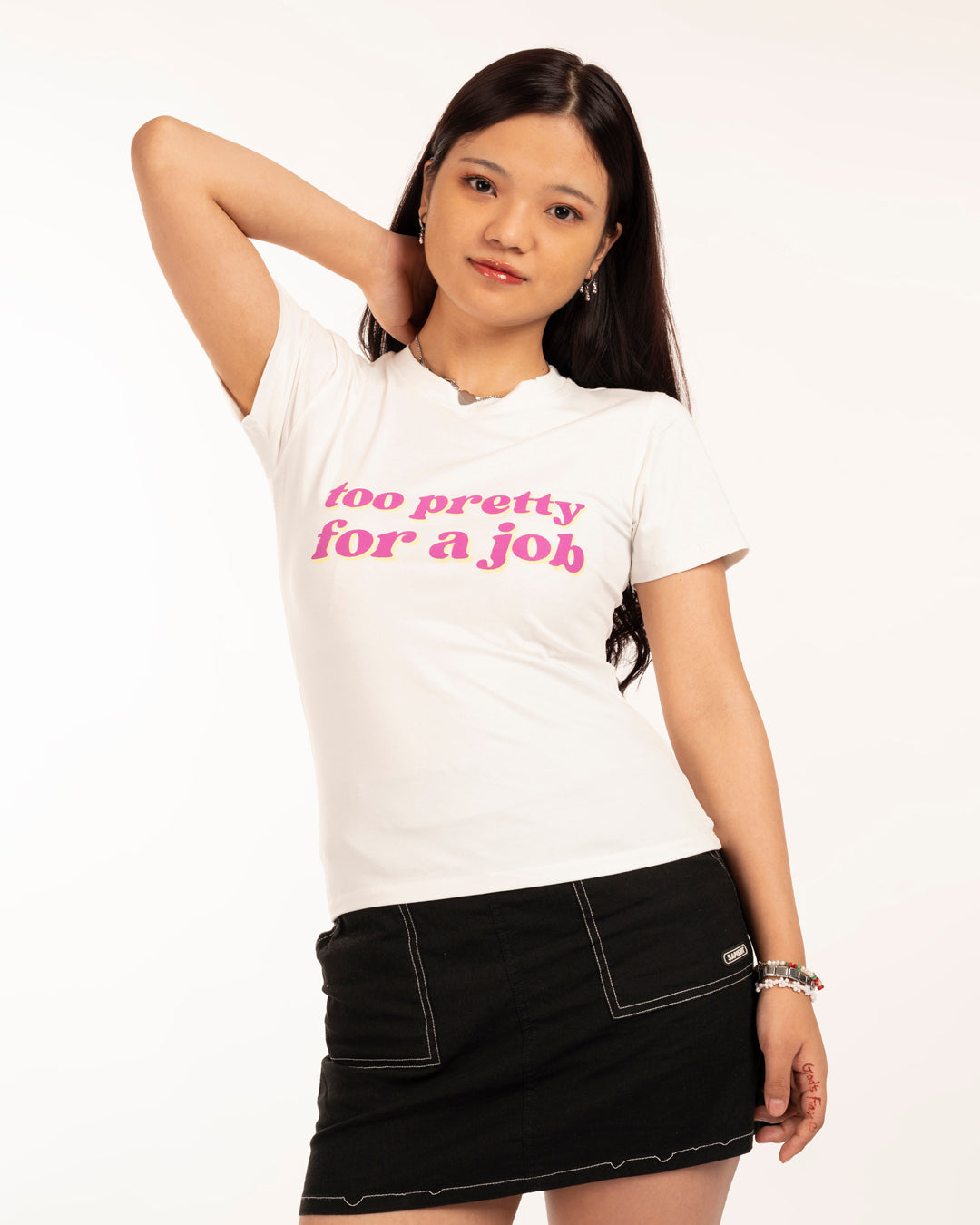 Too Pretty for a Job Tee | Paris Hilton